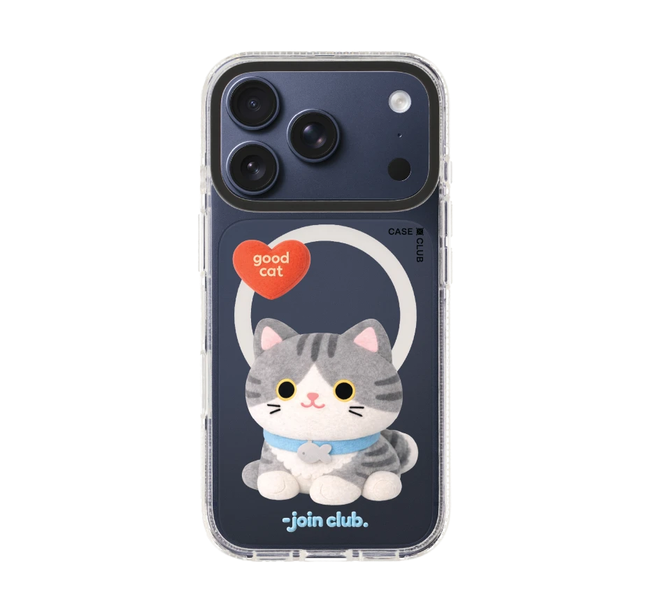join the club heartful tabby cat