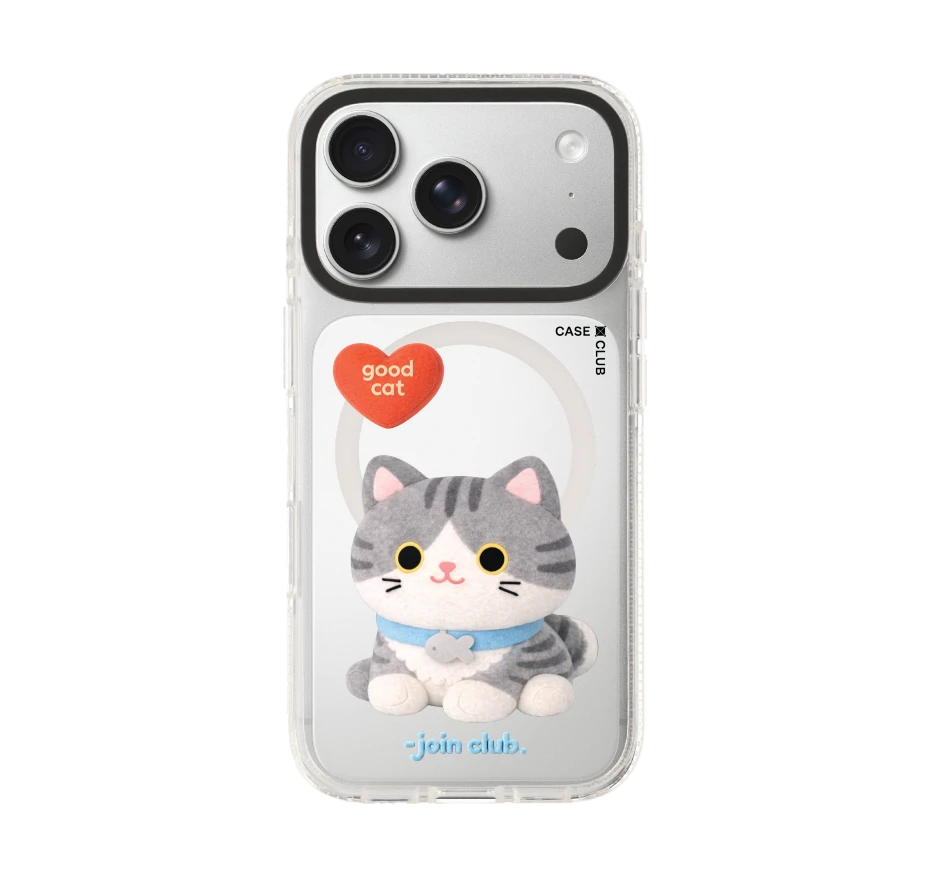 join the club heartful tabby cat