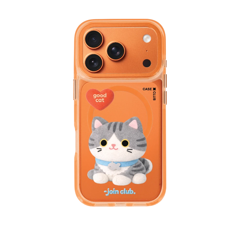join the club heartful tabby cat