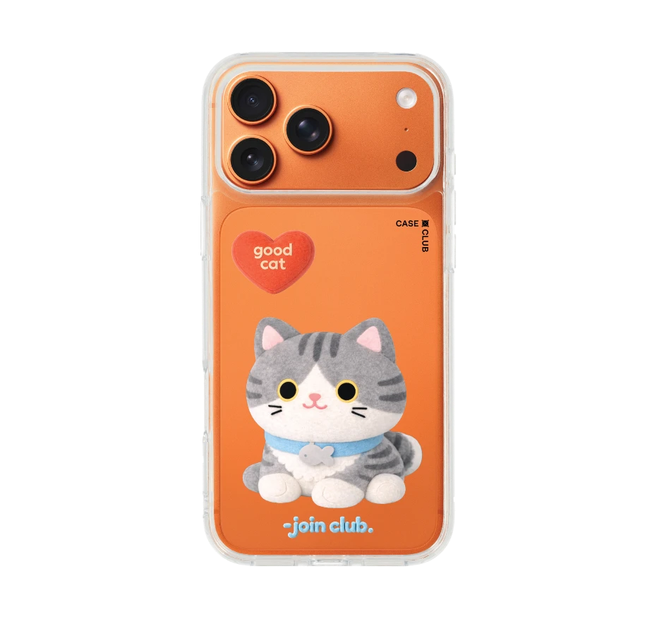 join the club heartful แมวลายสลิด
