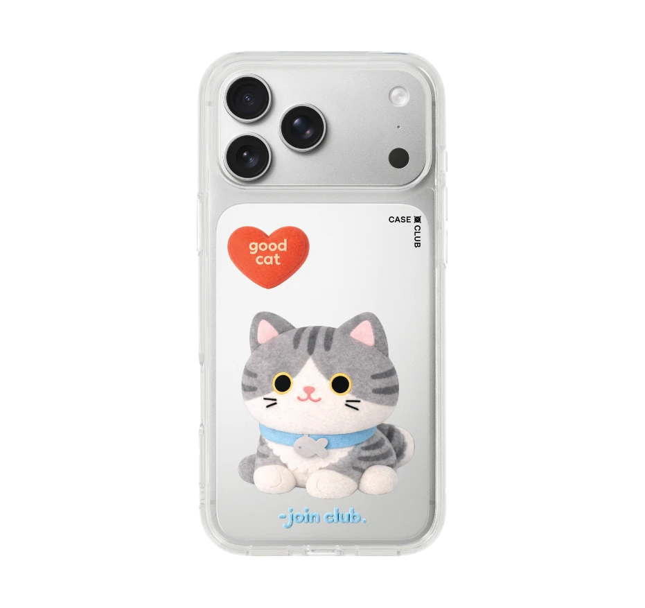 join the club heartful แมวลายสลิด