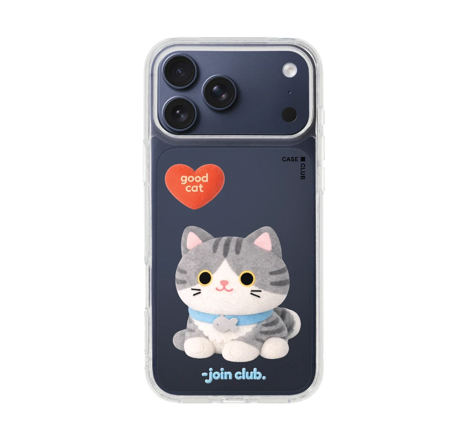 join the club heartful แมวลายสลิด