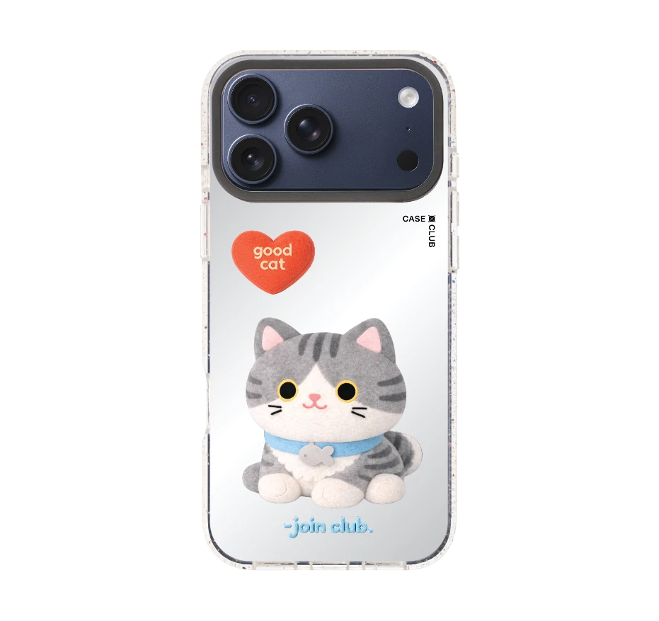 join the club heartful tabby cat