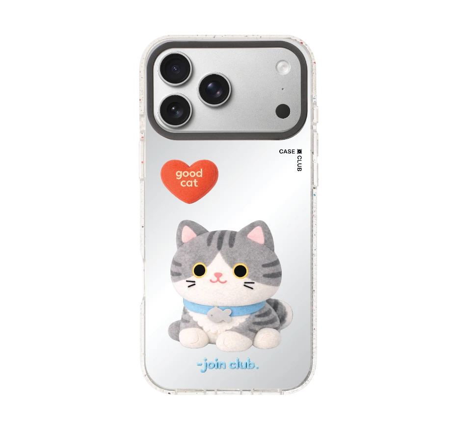 join the club heartful tabby cat