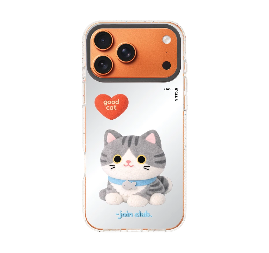 join the club heartful tabby cat