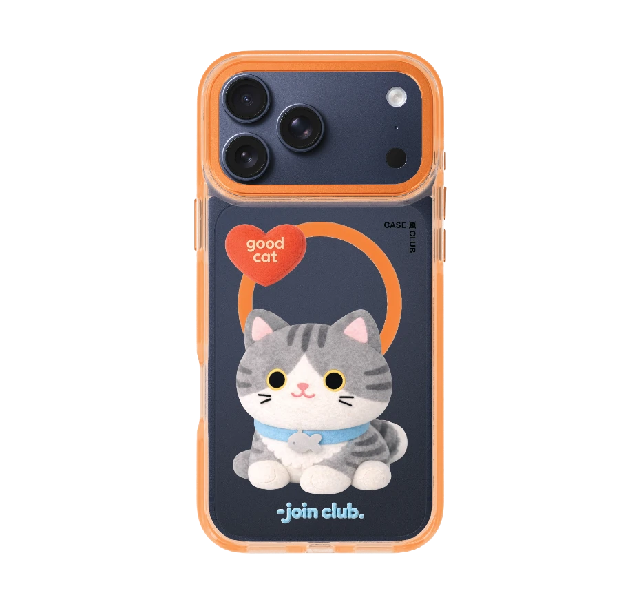 join the club heartful แมวลายสลิด