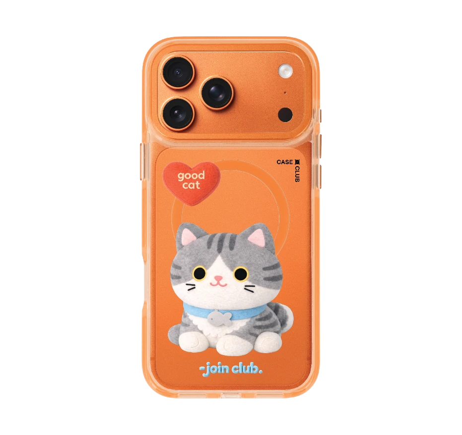 join the club heartful แมวลายสลิด