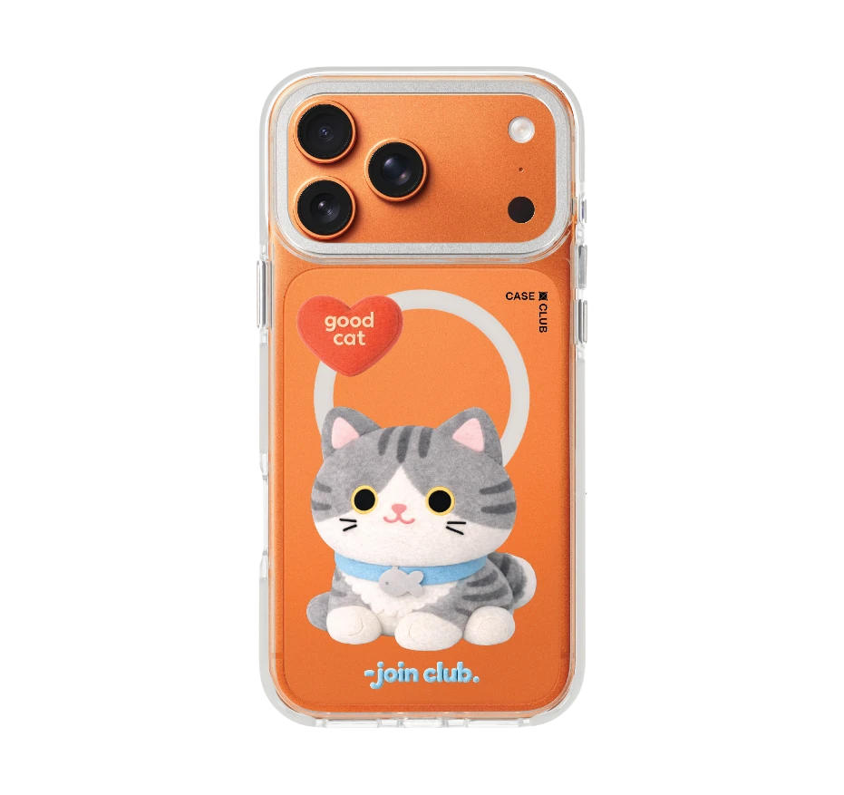 join the club heartful แมวลายสลิด