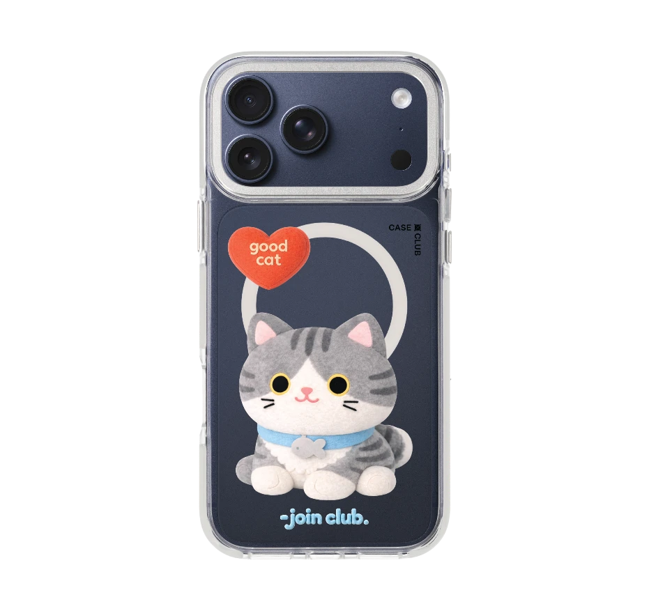 join the club heartful แมวลายสลิด