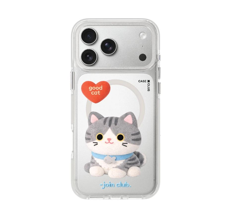 join the club heartful แมวลายสลิด