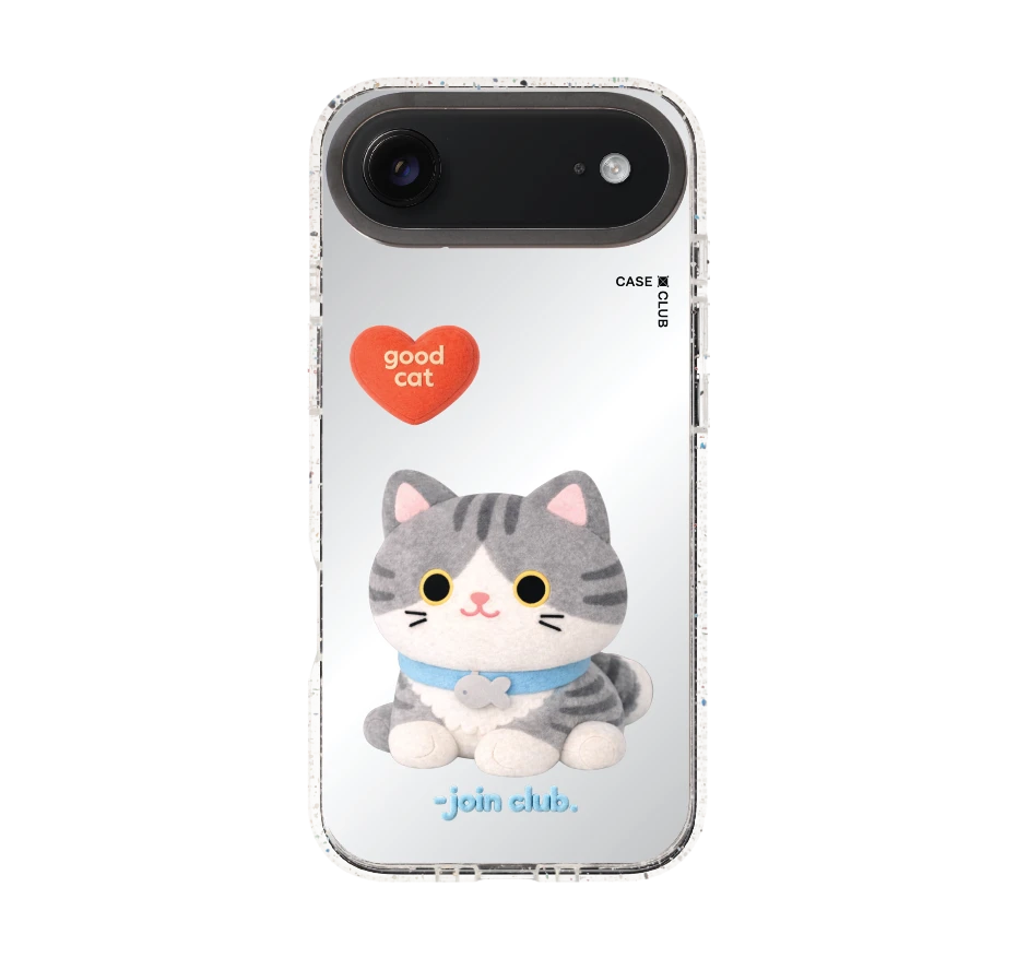join the club heartful tabby cat