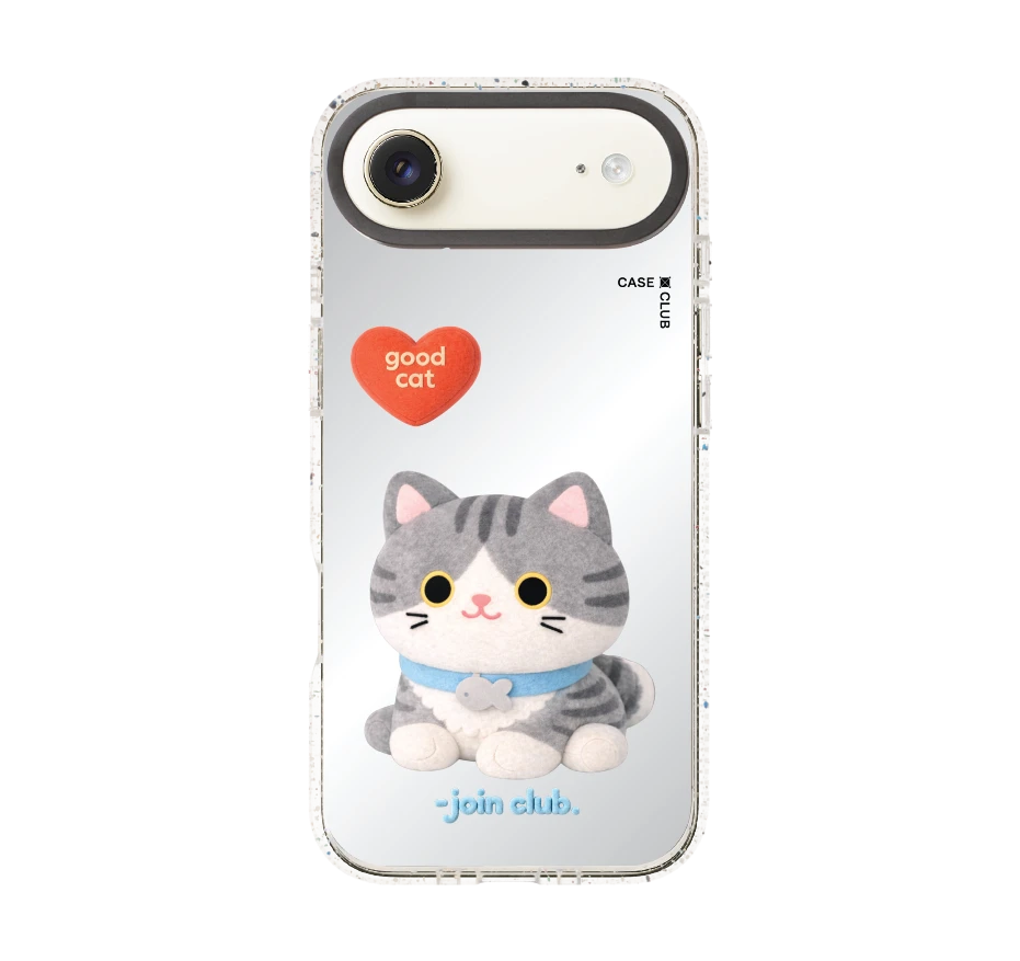 join the club heartful tabby cat