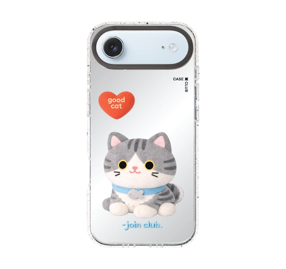 join the club heartful tabby cat