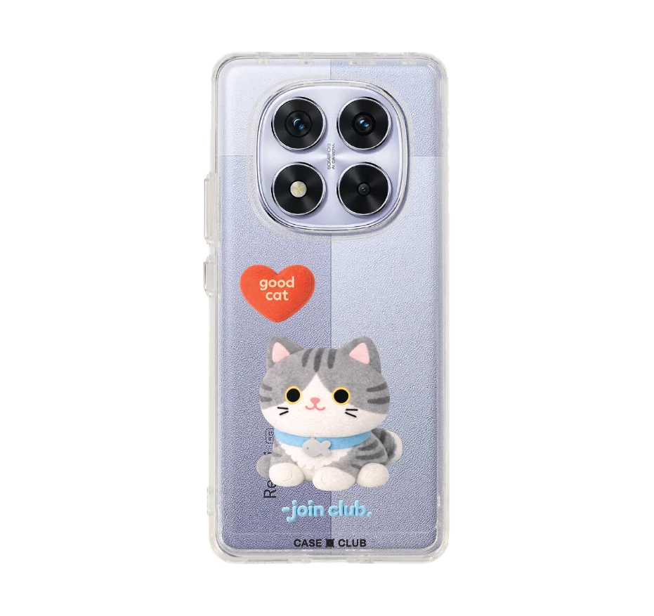 join the club heartful tabby cat