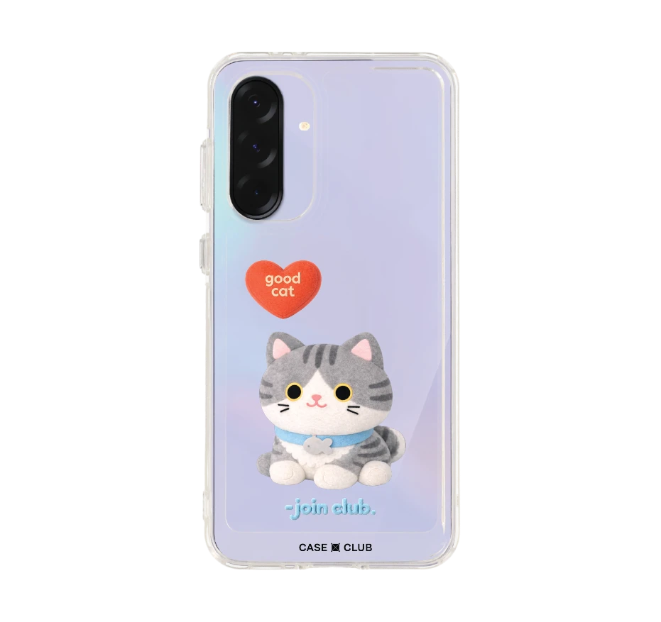 join the club heartful tabby cat