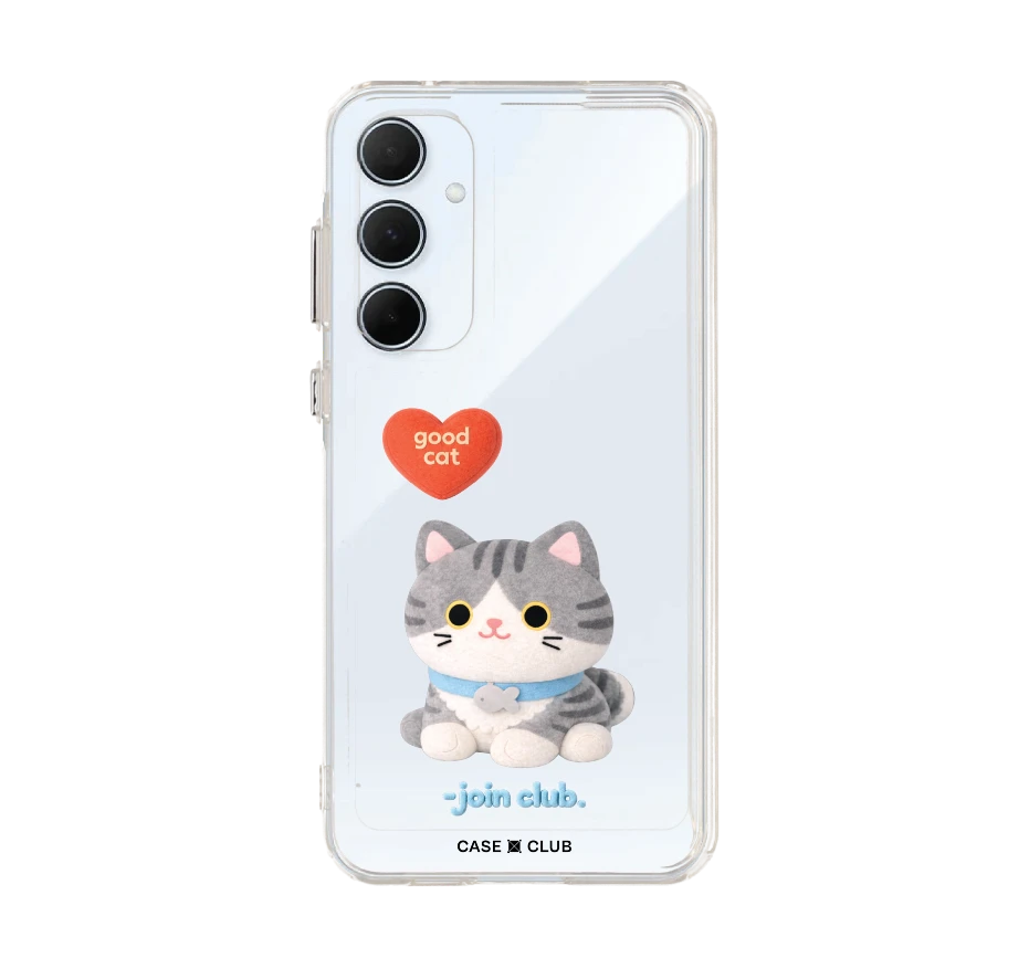 join the club heartful แมวลายสลิด