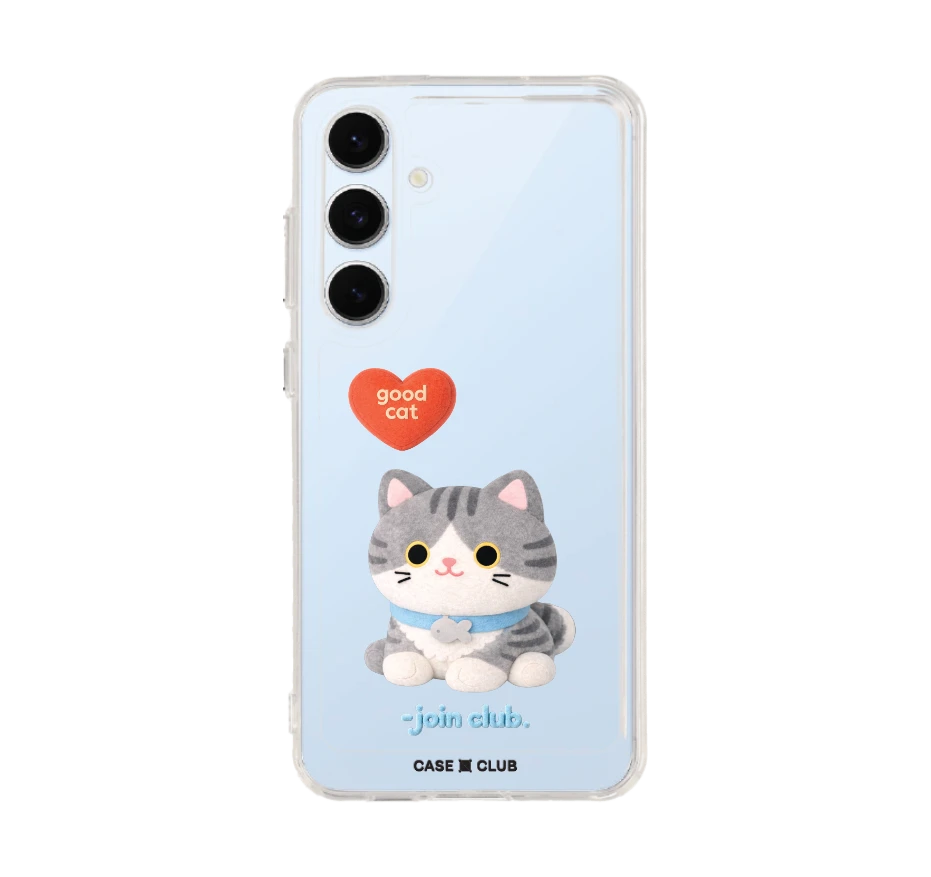 join the club heartful แมวลายสลิด