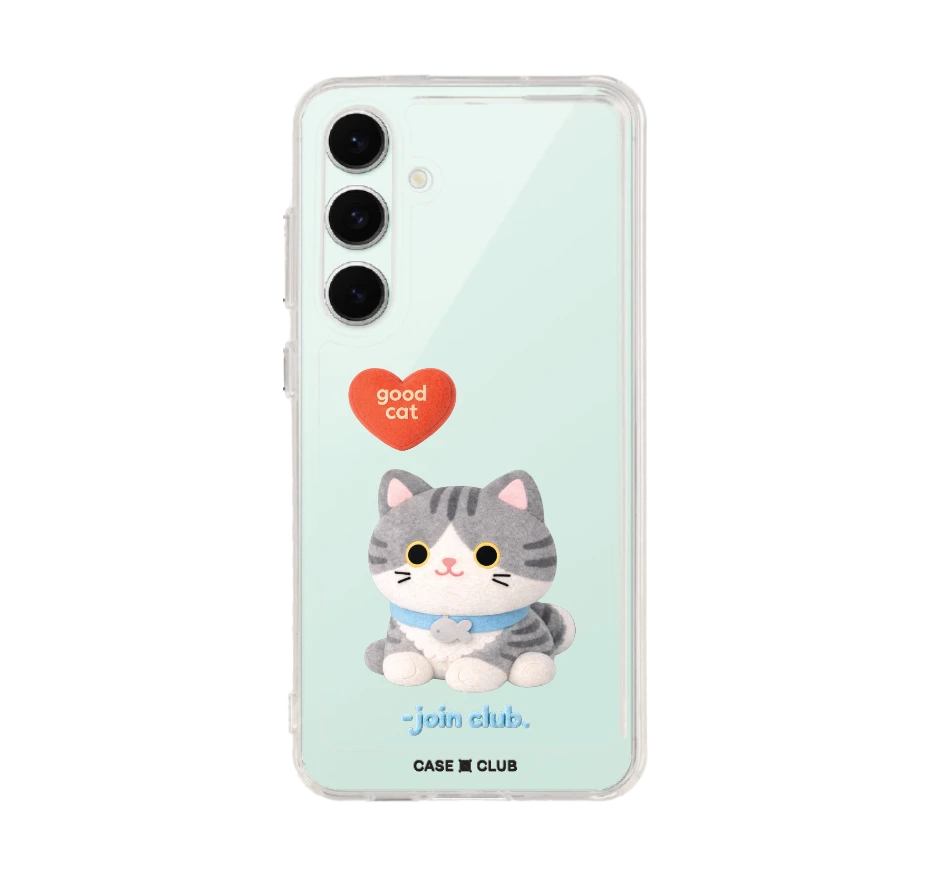 join the club heartful แมวลายสลิด