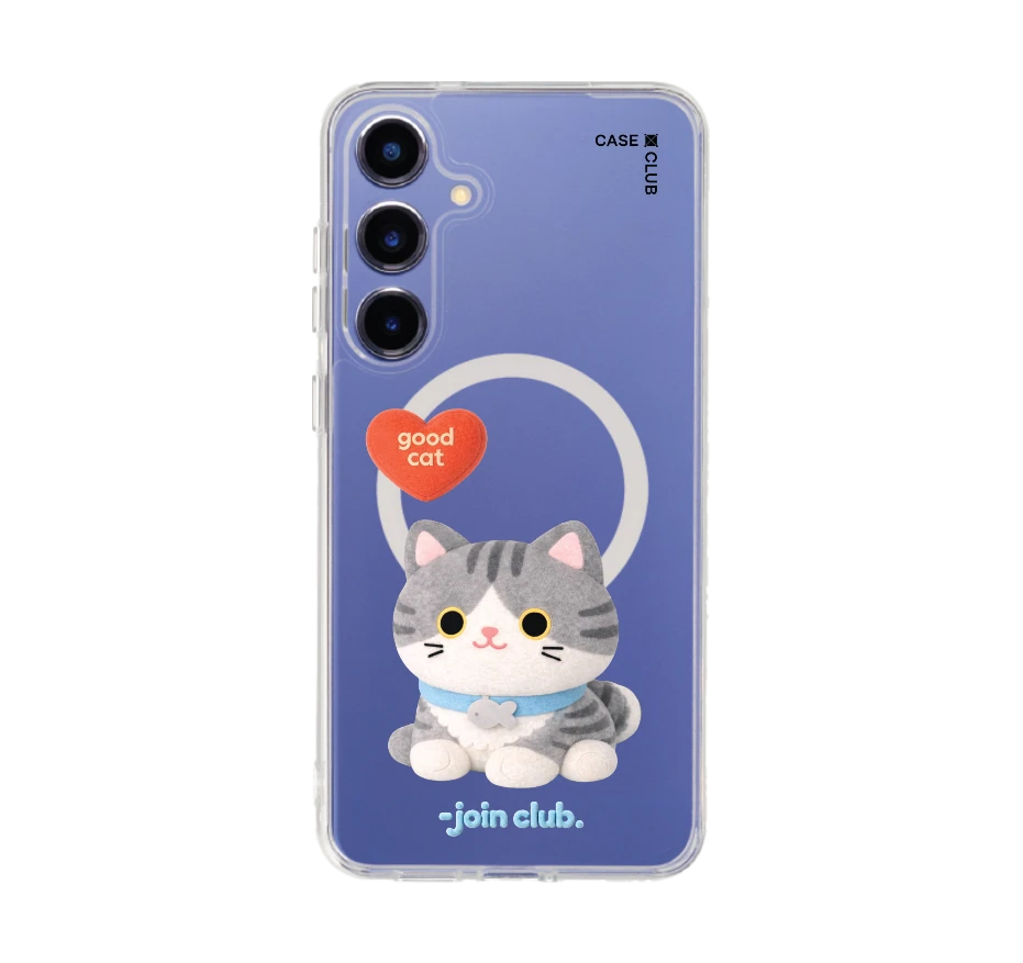 join the club heartful tabby cat