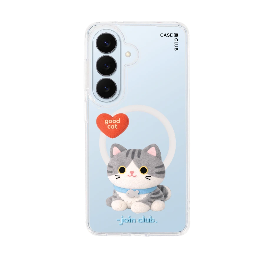 join the club heartful tabby cat