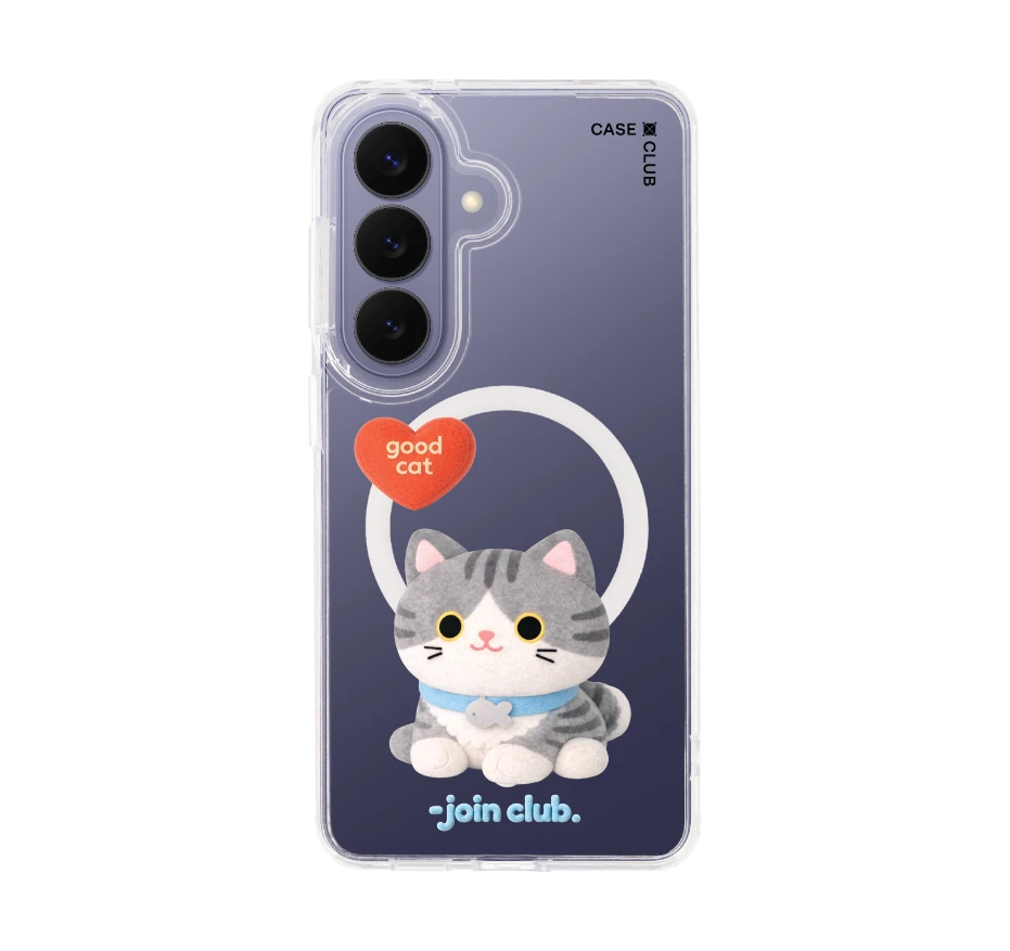 join the club heartful tabby cat