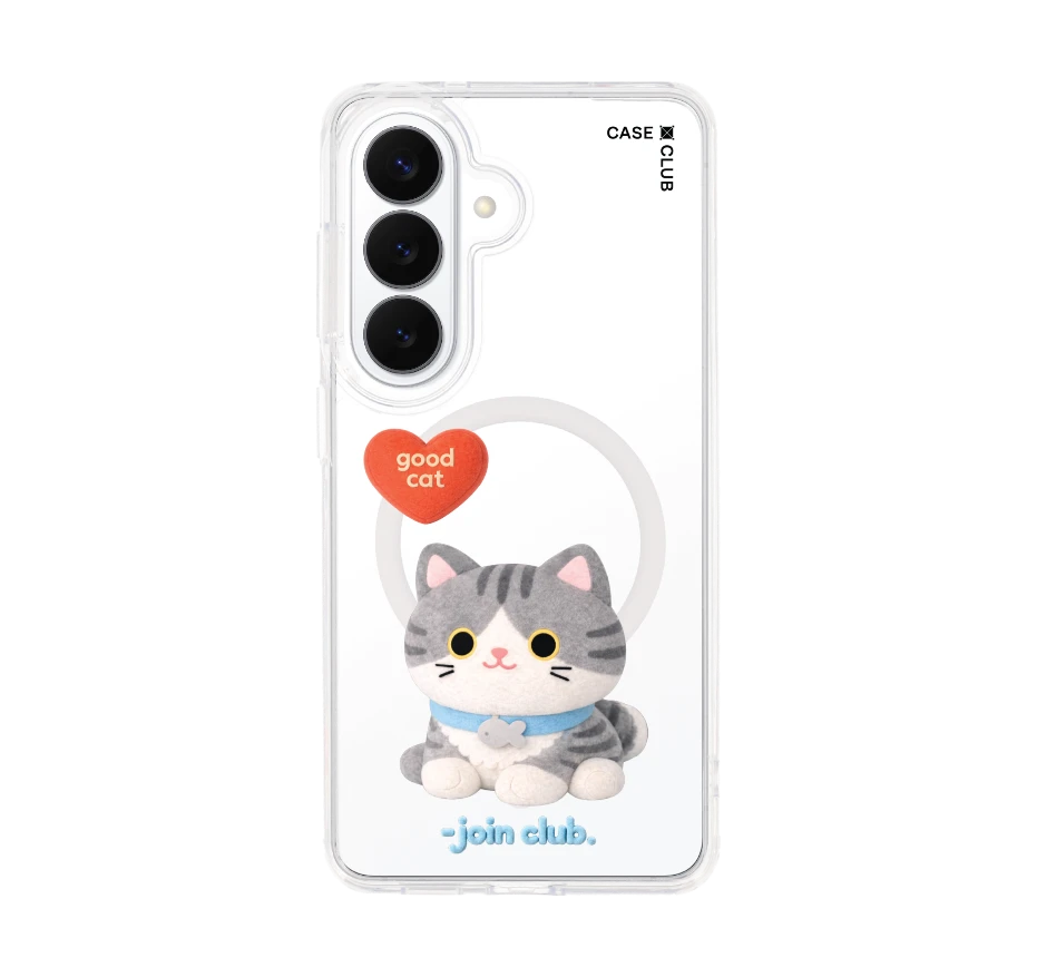 join the club heartful tabby cat