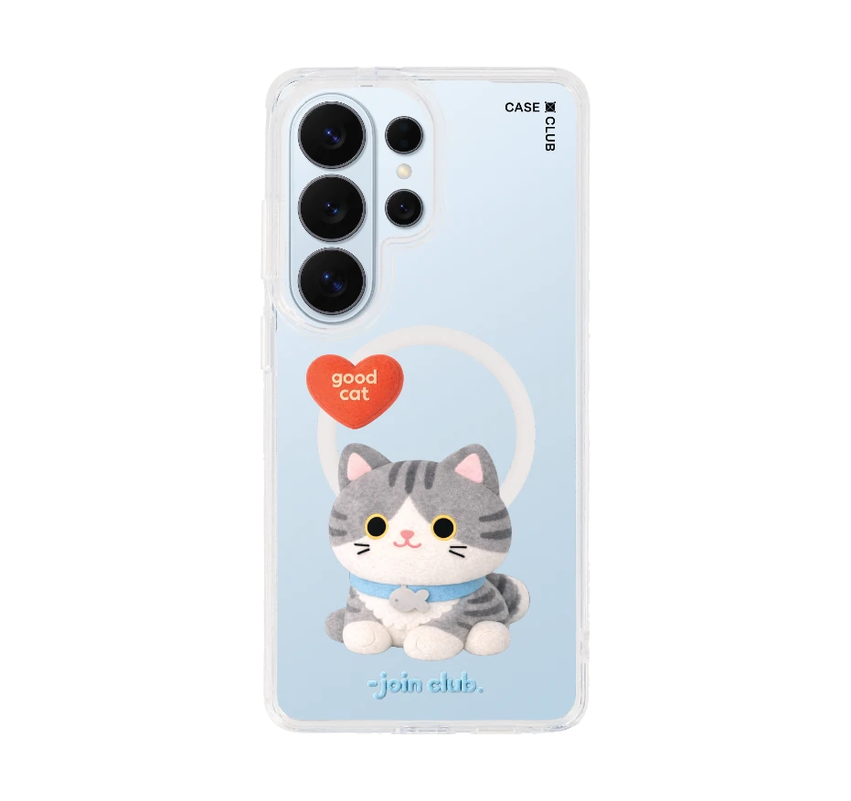 join the club heartful tabby cat