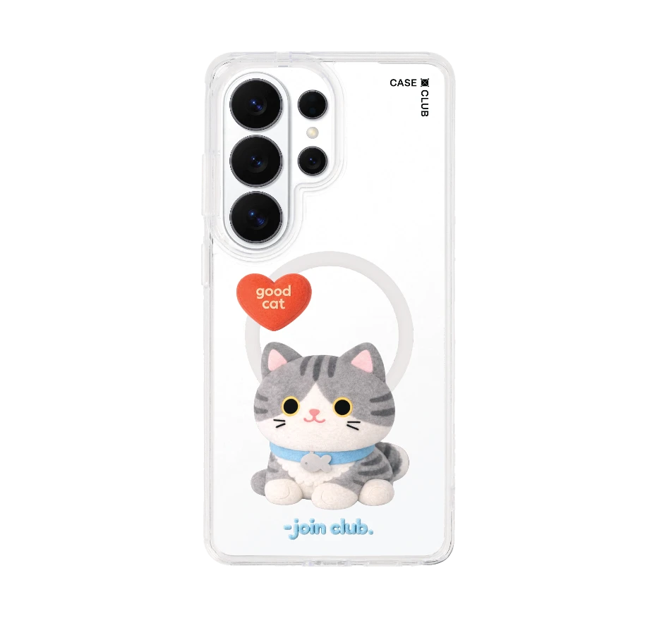 join the club heartful tabby cat