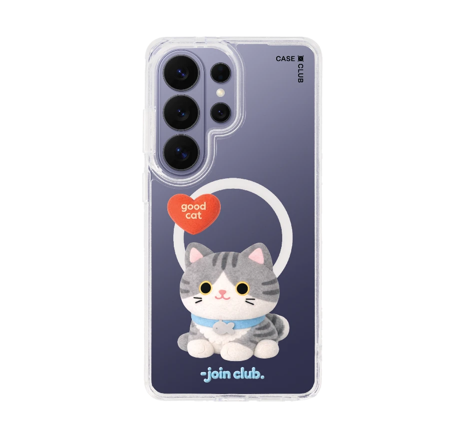 join the club heartful tabby cat