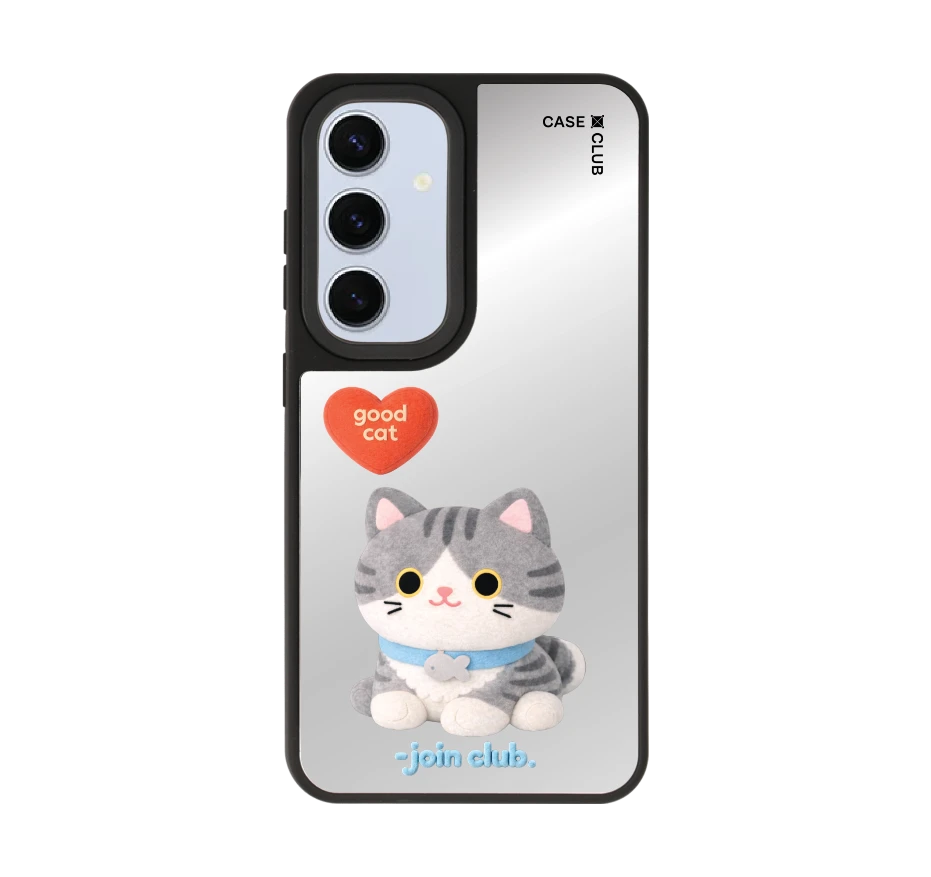 join the club heartful tabby cat
