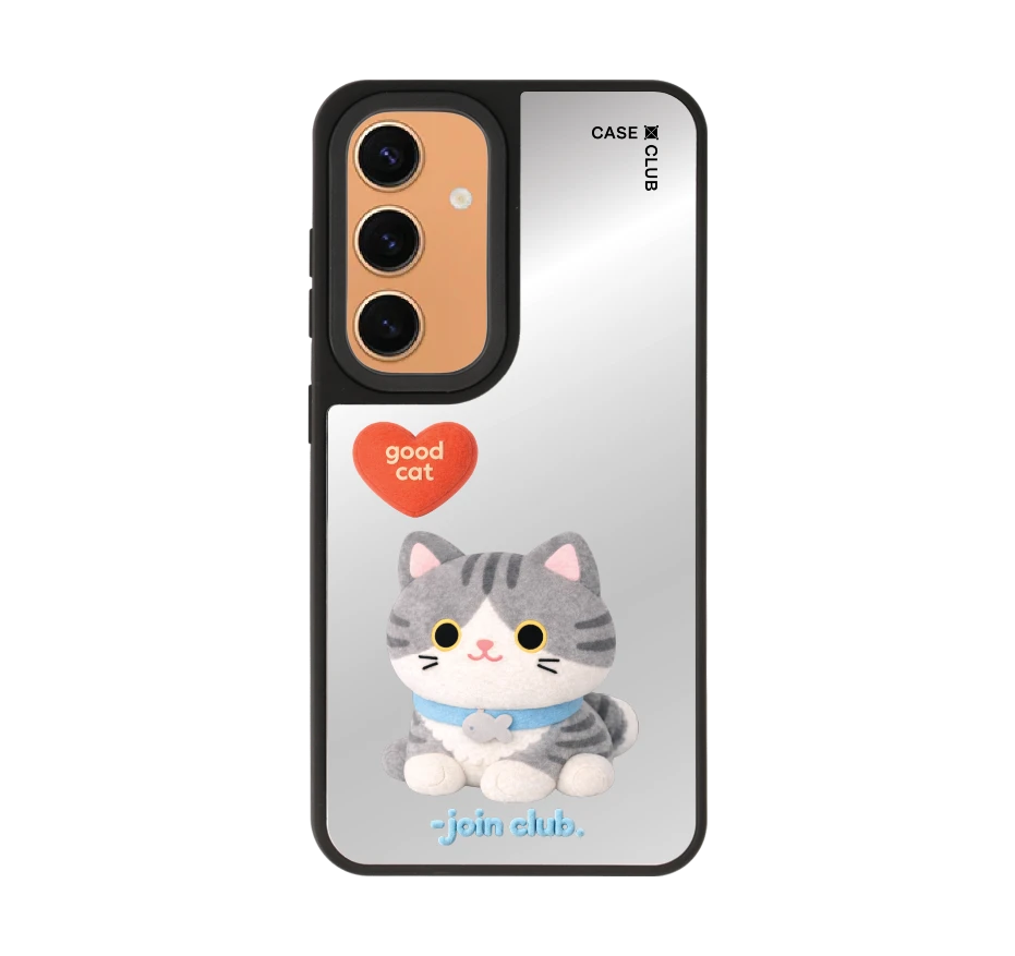 join the club heartful tabby cat