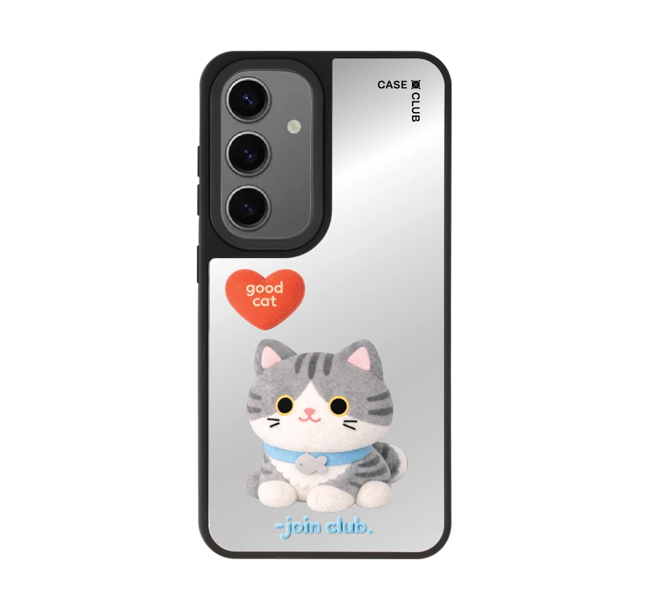 join the club heartful tabby cat
