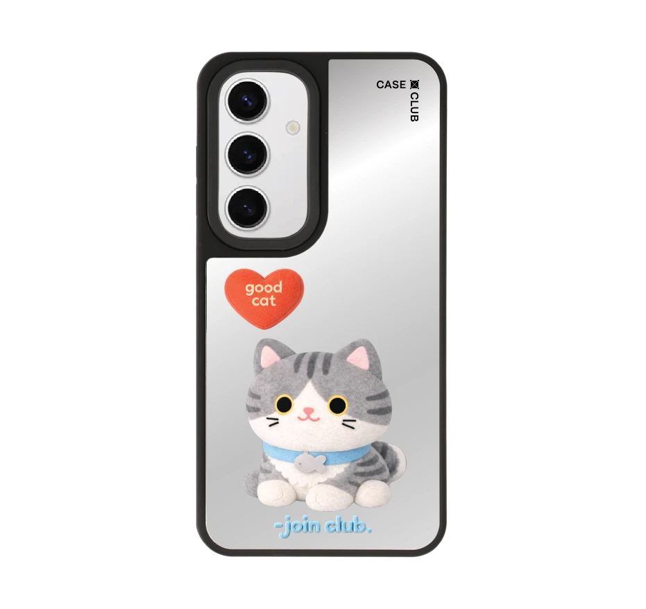 join the club heartful tabby cat