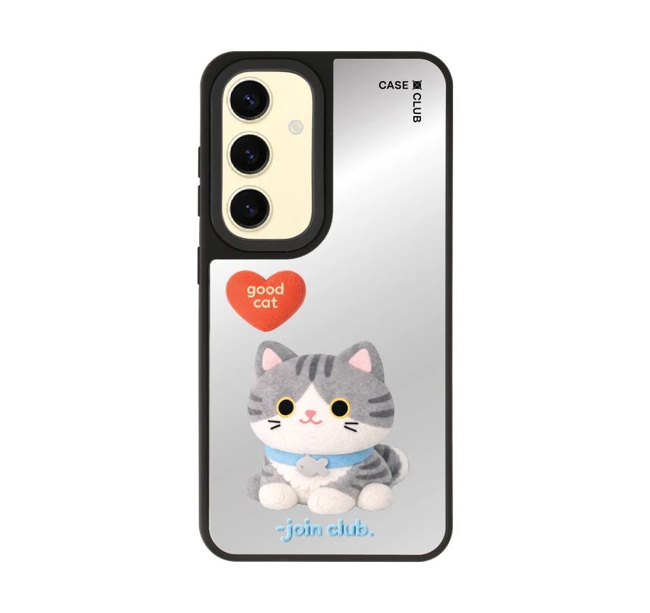 join the club heartful tabby cat