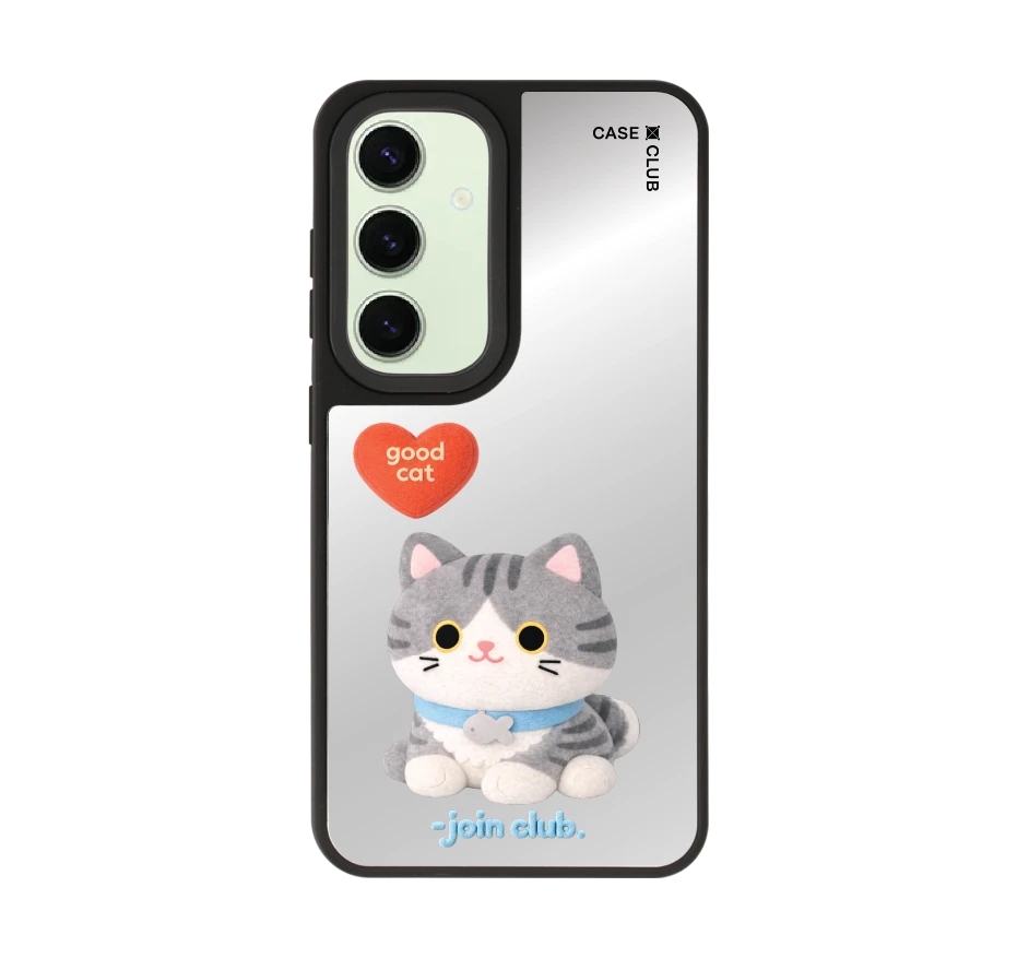join the club heartful tabby cat