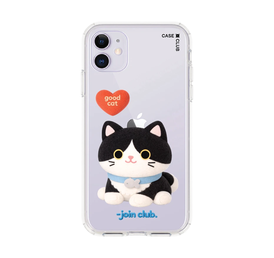 join the club heartful แมวทักซิโด้