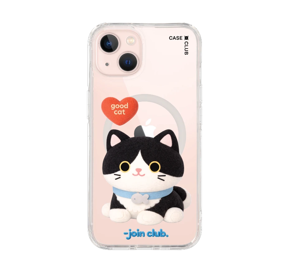 join the club heartful แมวทักซิโด้