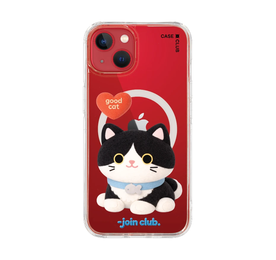 join the club heartful แมวทักซิโด้