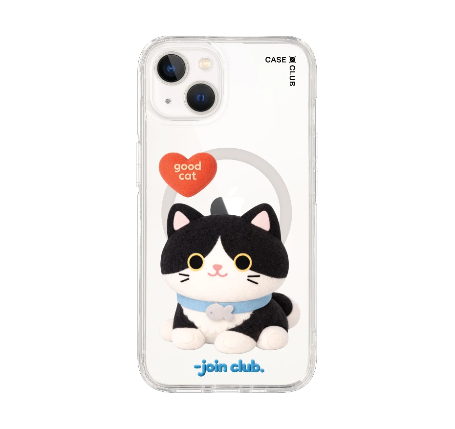 join the club heartful แมวทักซิโด้
