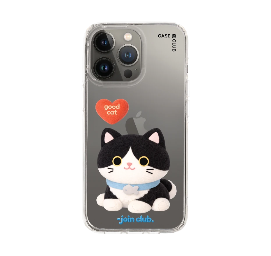 join the club heartful แมวทักซิโด้