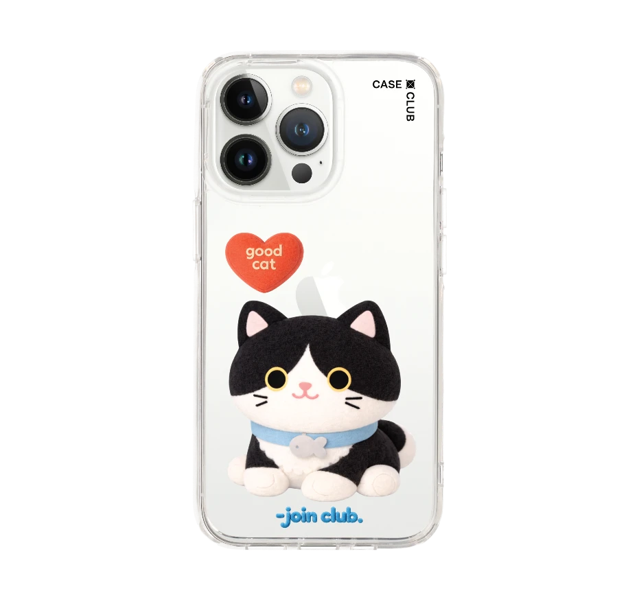 join the club heartful แมวทักซิโด้