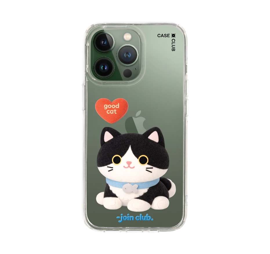 join the club heartful แมวทักซิโด้