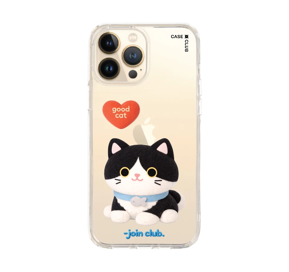 join the club heartful แมวทักซิโด้