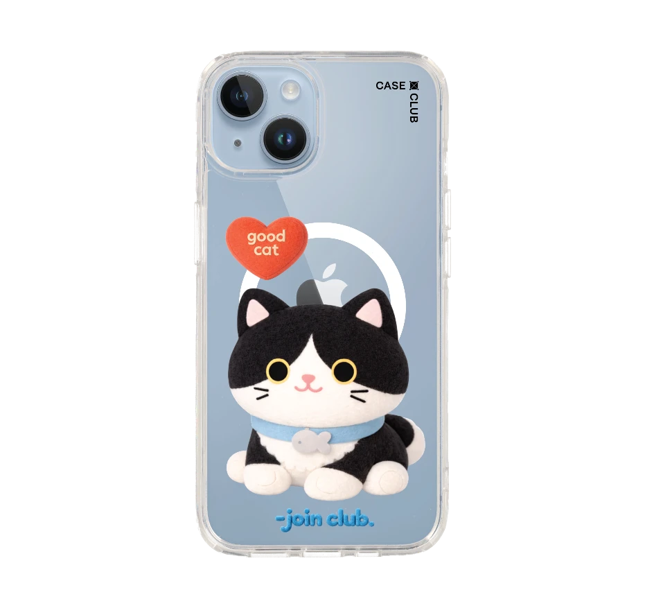 join the club heartful แมวทักซิโด้