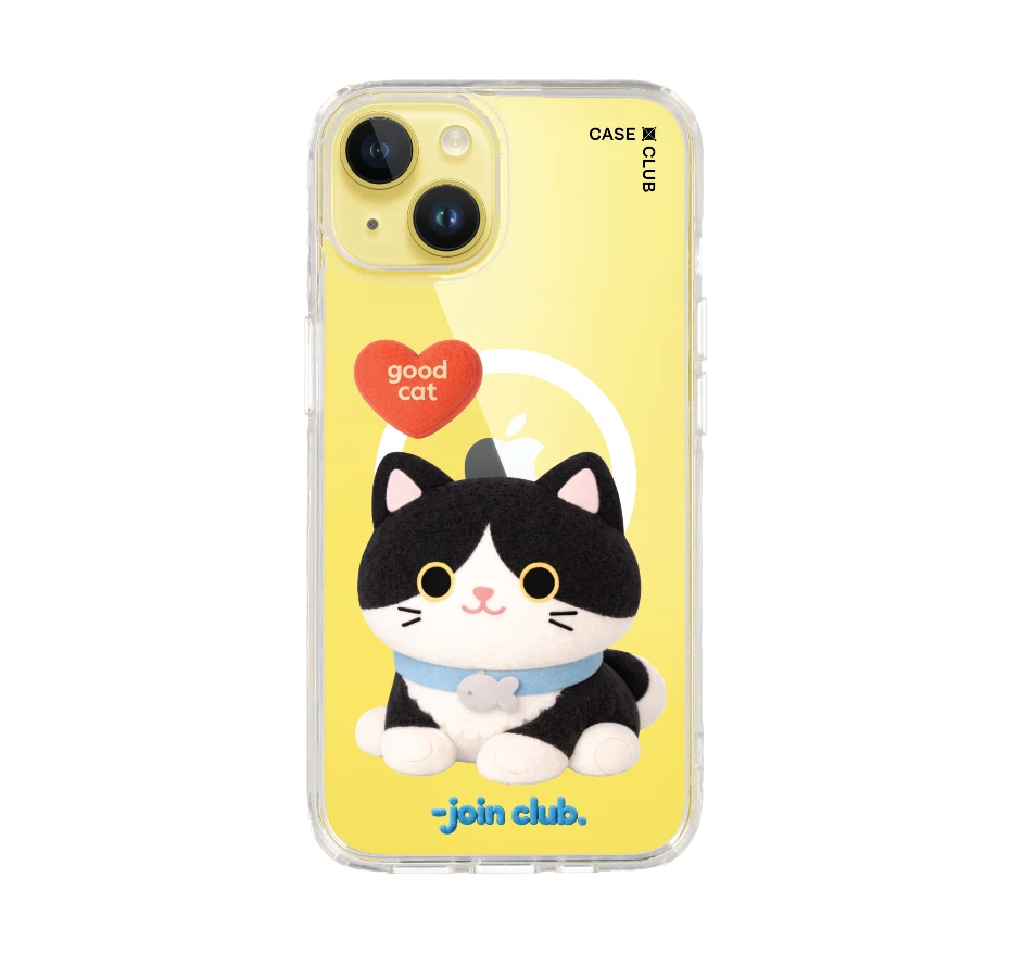 join the club heartful แมวทักซิโด้