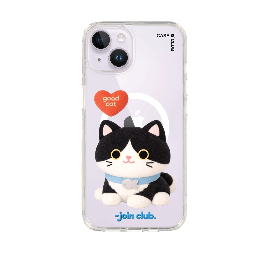 join the club heartful แมวทักซิโด้