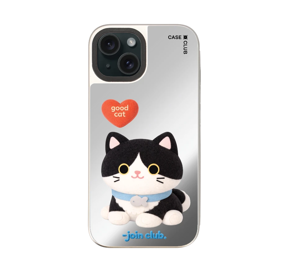 join the club heartful แมวทักซิโด้