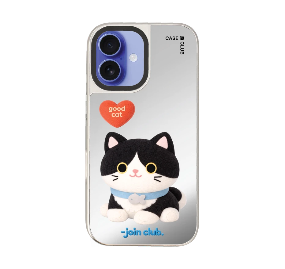 join the club heartful แมวทักซิโด้