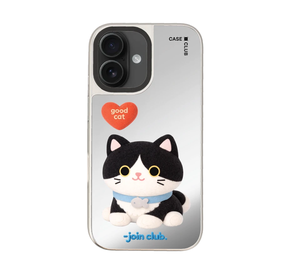 join the club heartful แมวทักซิโด้
