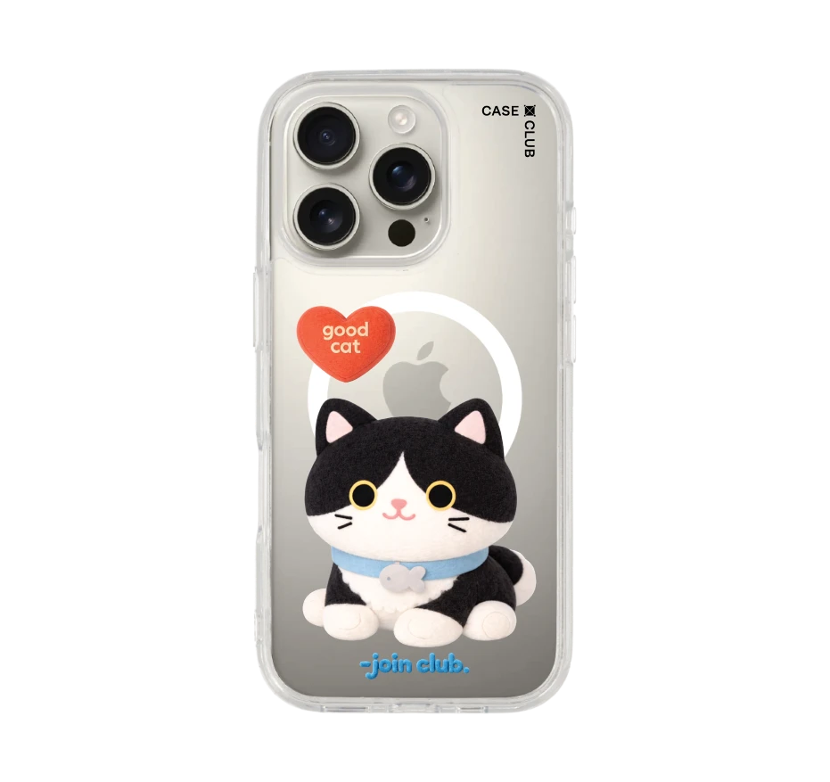 join the club heartful แมวทักซิโด้